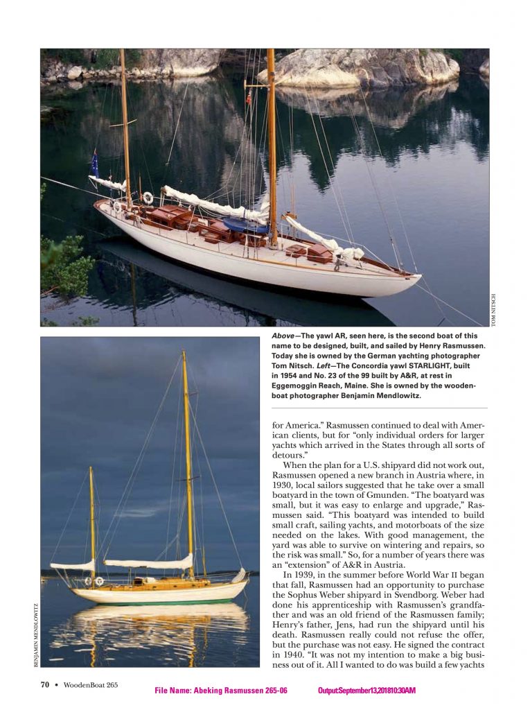 WoodenBoat S7